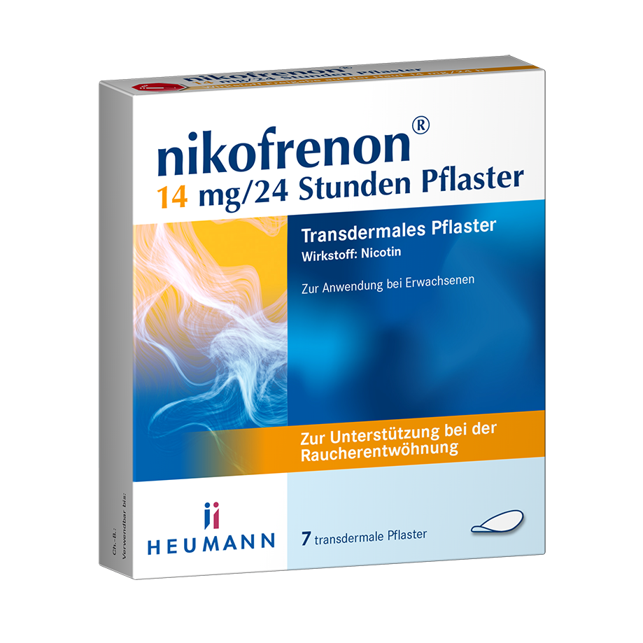 NIKOFRENON 14 mg/24 Stunden Pflaster transdermal
